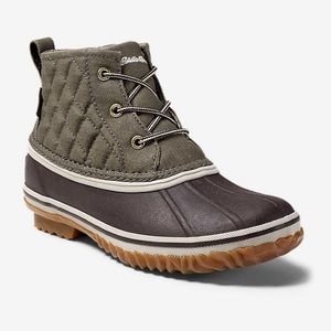 Olive Green Women's Hunt Pac Mid Boot - Fabric